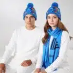 ست شال و کلاه بافتنی یونیسکس برند آلدی مانیا آلمان 827331 ALDImania