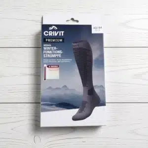 جوراب اسکی و کوهنوردی ساق بلند بسیار گرم برند کریویت آلمان 2-457457 CRIVIT