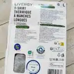 تیشرت آستین بلند ترمو (گرم) مردانه لیورجی مدل بیس طوسی ۲-LIVERGY 427878