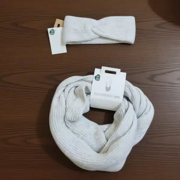ست کلاه و شال رینگی بافتنی برند اکسسورایز Accessories 556781