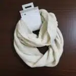 ست کلاه و شال رینگی بلند بافت برند اکسسورایز رنگ سفیدشیری Accessories 880824