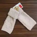 ست شال رینگی و مچ بند بافت برند اکسسورایز رنگ بژ Accessories 833875