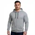 سویشرت مردانه کلاه دار برند کریویت آلمان رنگ طوسی 463911 CRIVIT