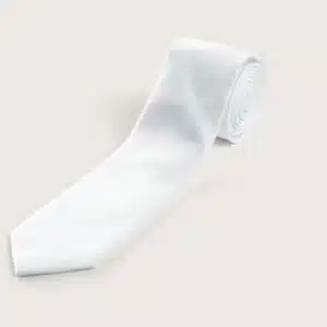کراوات مردانه شیک رسمی سفید برند اصلی درسمن 715656 Dressmann