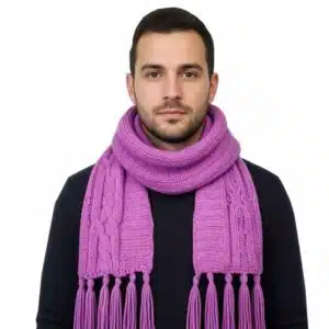 شال گردن بافتنی باریک یونیسکس برند آردن سفارش اسپانیا 2-14156421 Ardene