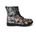 نیم بوت زنانه مخمل برند تحت لیسانس هلند Merkandi Velvet Floral