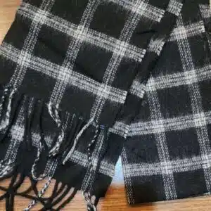 شال مردانه لاکچری چهارخانه کشمیر برند رویال کلاس اتریش 4853270 ROYAL CLASS
