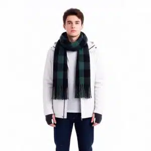شال گردن پشمی چهارخانه برند آردن سفارش اسپانیا 14154527 Ardene