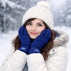دستکش بافت یونیسکس فری سایز برند کاپا سفارش آلمان 451522 Kappa