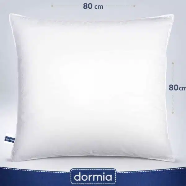 بالش پر طبیعی بزرگ نرم و ضدحساسیت و لوکس برند دورمیا اصل آلمانی 205016 Dormia