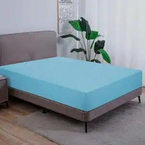 روتختی کشدار یک نفره نخ پنبه برند دورمیا اصل آلمانی آبی 463172822 Dormia
