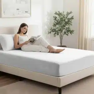 روتختی کشدار یک نفره نخی برند دورمیا اصل آلمانی سفید 462743641 Dormia
