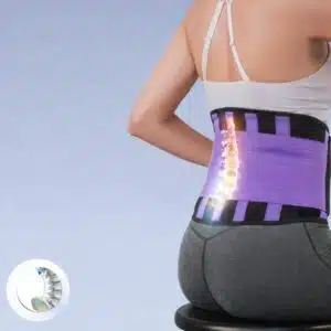 کمربند طبی و فرم دهنده ساعت شنی بدن و تسکین درد کمر ویست ترینر 2-WAIST TRAINER 001