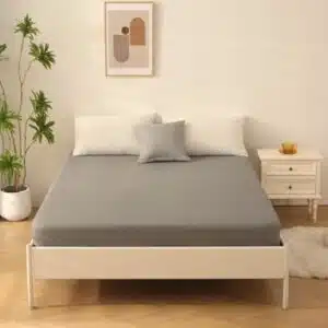 ملحفه کشدار تخت دو نفره کینگ سایز نخ پنبه برند دورمیا اصل آلمانی 761927 Dormia