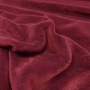 ملحفه کشدار تشک دو نفره پلار حوله ای گرم و نرم برند مرادیسو اصل آلمانی زرشکی 101123 Meradiso