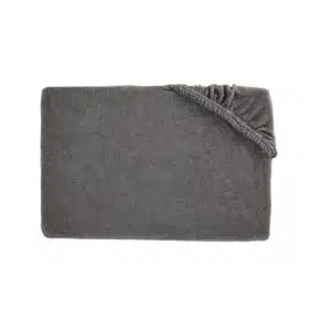 ملحفه کشدار تشک یک نفره حوله ای لطیف برند دورمیا آلمانی رنگ طوسی 905933 Dormia