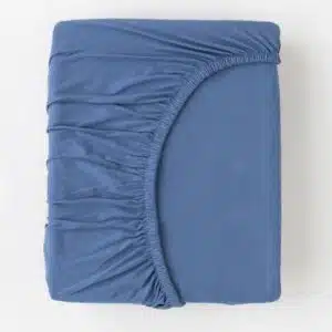 روتختی کشدار یک نفره نخ پنبه برند دورمیا اصل آلمانی رنگ آبی 102980 Dormia
