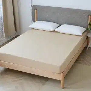 روتختی کشدار تشک دو نفره نخ پنبه برند مرادیسو اصل آلمانی رنگ کرم 293676 Meradiso