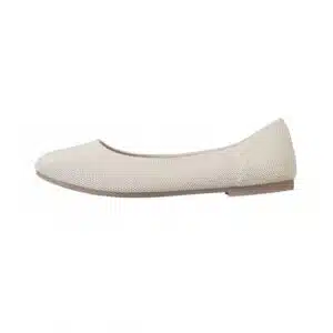 کفش عروسکی زنانه بالرین کف تخت برند اسمارا اصل آلمان رنگ کرم 2-463113 Esmara