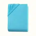 ملحفه کشدار تشک دو نفره نخ پنبه برند دورمیا اصل آلمانی رنگ آبی 463173195 Dormia
