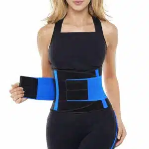 کمربند ورزشی و لاغری و فرم دهنده بدن و حمایت از ستون فقرات برند شیپرایکس SHAPERX 8002Blue