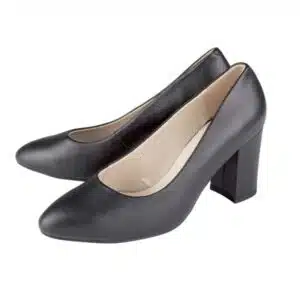 کفش پاشنه دار زنانه چرم مشکی برند اسمارا اصل آلمان 4-324330 Esmara
