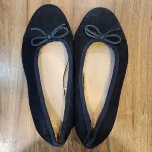 کفش عروسکی زنانه کف تخت برند اسمارا اصل آلمان مشکی 2-349502 Esmara