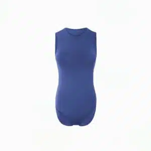 بادی زنانه آستین حلقه ای شیک برند اسمارا آلمانی آبی کاربنی 2-493244 ESMARA