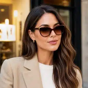 عینک آفتابی زنانه هاوانا ماهاگونی برند اکسسورایز سفارش آلمان Accessories 326-635