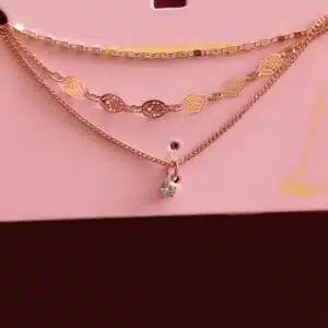 پابند زنانه رزگلد آویزدار برند اکسسورایز تحت لیسانس آلمان 941891 Accessories