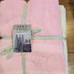 حوله حمام نخ پنبه آبگیری و جذب بالا برند سیرا پک 2عددی 0095614 SIRA