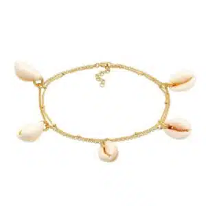 پابند زنانه زنجیر و صدف دولاین برند اکسسورایز تحت لیسانس آلمان 245487 Accessories