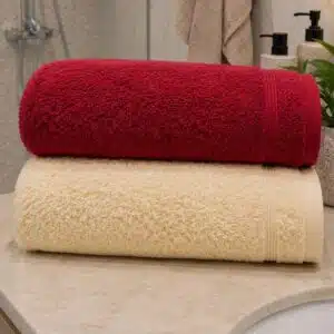 حوله حمام نخ پنبه آبگیری و جذب بالا برند سیرا پک 2عددی 009561 SIRA