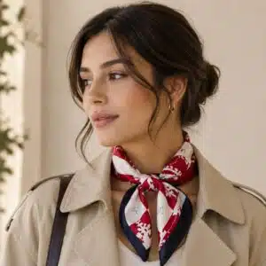 مینی اسکارف ساتن شیک (دستمال سر و گردن) زنانه برند آی ام 018900 I AM