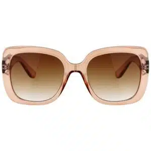 عینک آفتابی زنانه دسته کارتیر فریم شفاف شامپاینی برند اکسسورایز سفارش آلمان Accessories 541-670