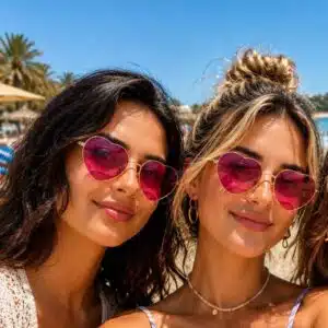 عینک آفتابی استایلیش فریم قلبی برند اکسسورایز سفارش آلمان Accessories 541-105