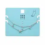 پابند زنانه دولاین آویز ستاره دریایی نقره ای برند اکسسورایز تحت لیسانس آلمان 245289 Accessories