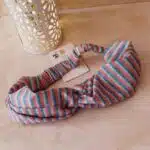 هدبند زنانه برند سیکس مدل گره ای کشی SIX 349799