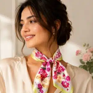 مینی اسکارف ساتن شیک (دستمال سر و گردن) زنانه برند آی ام 019624 I AM