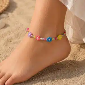 پابند دخترانه مهره ظریف رنگی برند اکسسورایز تحت لیسانس آلمان 250856 Accessories