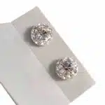 گوشواره نقره میخی نگین دار ظریف برند اصل آی ام تحت لیسانس آلمان 072427 I AM