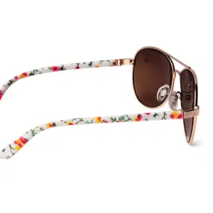عینک آفتابی خلبانی زنانه دسته طرح دار برند اکسسورایز سفارش آلمان Accessories 324-850