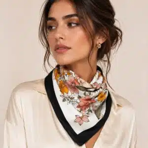مینی اسکارف ساتن شیک (دستمال سر و گردن) زنانه برند آی ام 098335 I AM
