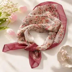 مینی اسکارف حریر ابریشم شیک (دستمال سر و گردن) زنانه برند آی ام 019440 I AM