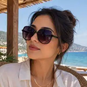 عینک آفتابی زنانه فریم مربعی خاص برند سیکس تحت لیسانس آلمان 263-541 SIX
