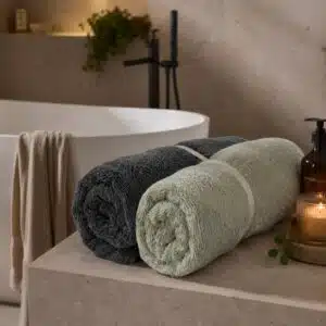 حوله حمام نخ پنبه آبگیری و جذب بالا برند سیرا پک 2عددی 0095613 SIRA