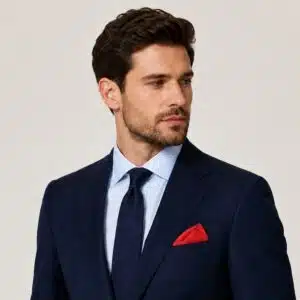 پوشت کت مردانه سیلک برند درسمن تحت لیسانس نروژ رنگ قرمز 346751 Dressmann