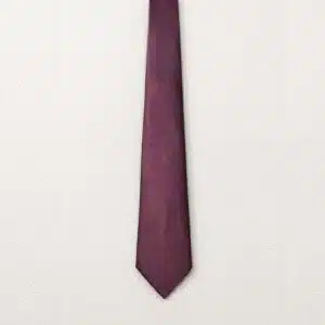 کراوات مردانه ابریشم برند درسمن اصل رنگ بورگاندی روشن 640547 Dressmann