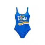 مایو زنانه یک تکه طرح Fanta برند کنتراست تحت لیسانس دانمارک Contrast 491857