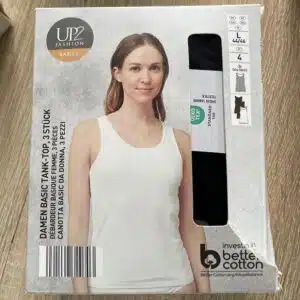 تاپ زنانه نخی مدل جذب برند آپ تو فشن آلمان جعبه 3 عددی 2-839892 Up2Fashion
